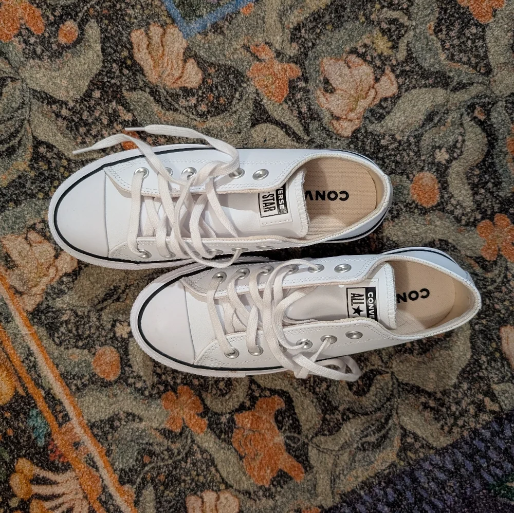 Converse Classic White Low-Top Sneakers - Picture 2 of 5